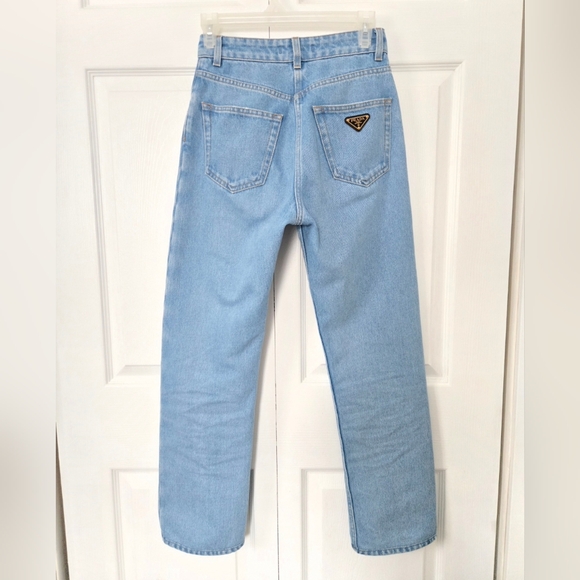Prada Light Blue Ankle Jeans - Picture 5 of 9